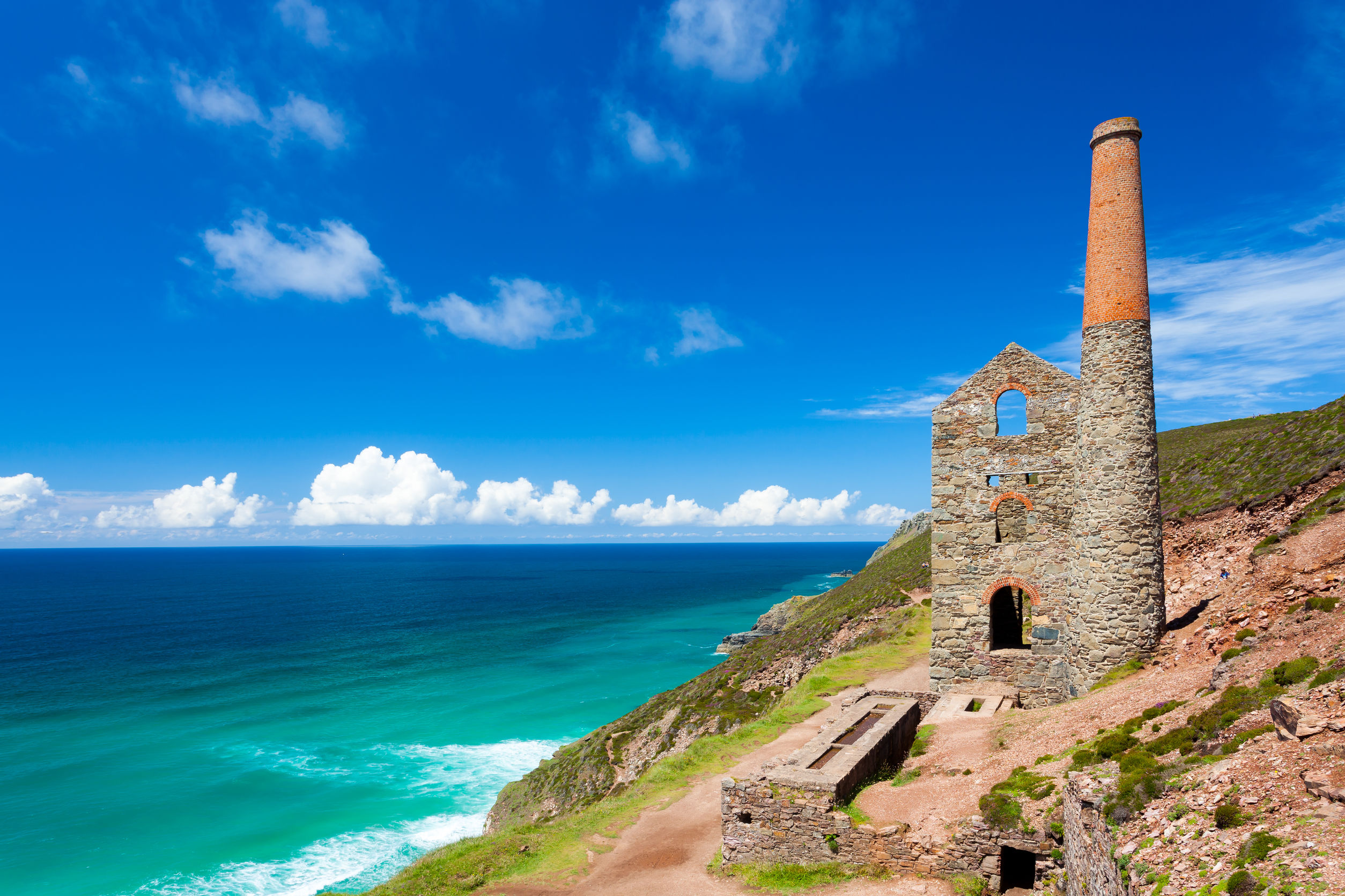 Wheal Coates Cornwall England
