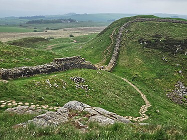 Sentier du Mur d’Hadrien (D’Est en Ouest)