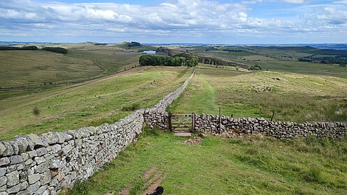 Sentier du Mur d’Hadrien (D’Est en Ouest)