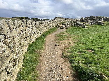 Sentier du Mur d’Hadrien (D’Est en Ouest)